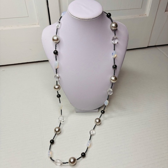 STUDIO WORKS Large Beaded Necklace - Picture 3 of 4